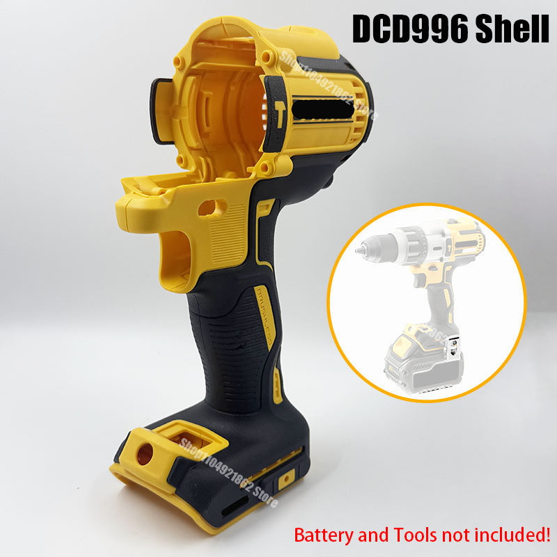 Brushless Cordless Electric Drill 18V - Accesorios de herramientas eléctricas DCD996, carcasas