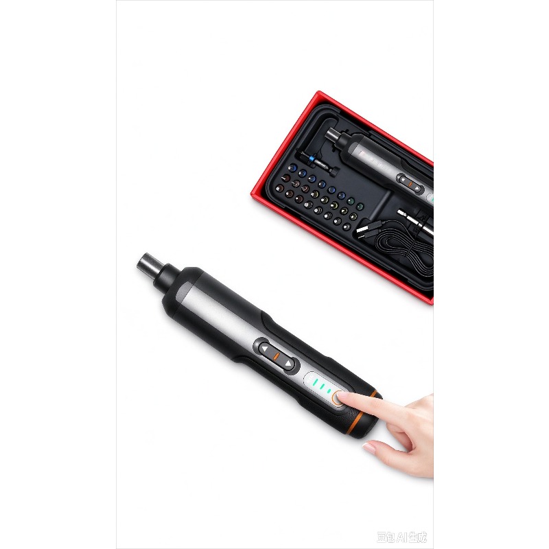 Electric Screwdriver Rechargeable Usb - Juego de destornilladores eléctricos mini de