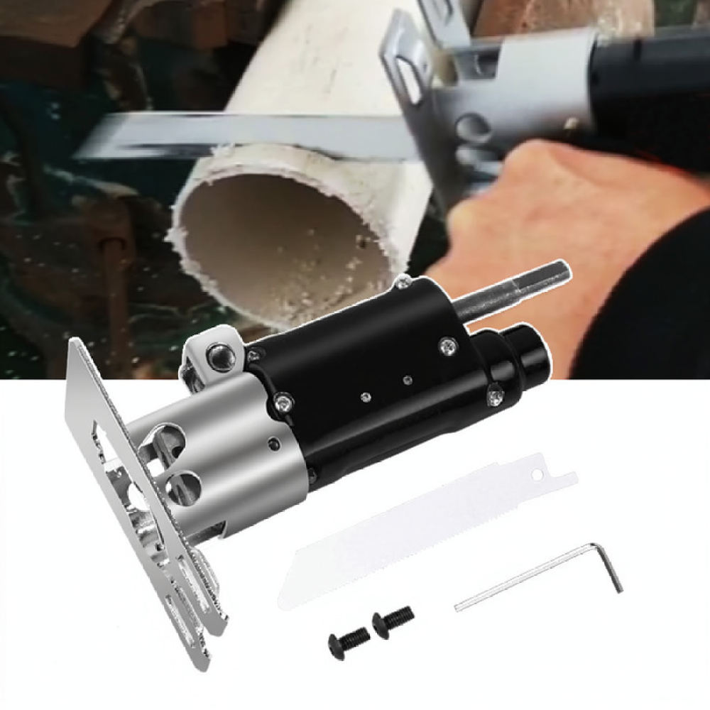 Reciprocating Saw Attachment Drill - Conversor de sierra de vaivén portátil