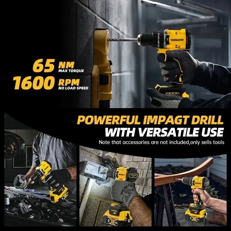 Taladro Atornillador Eléctrico - Brushless Cordless Electric Drill 18V reseña y precio
