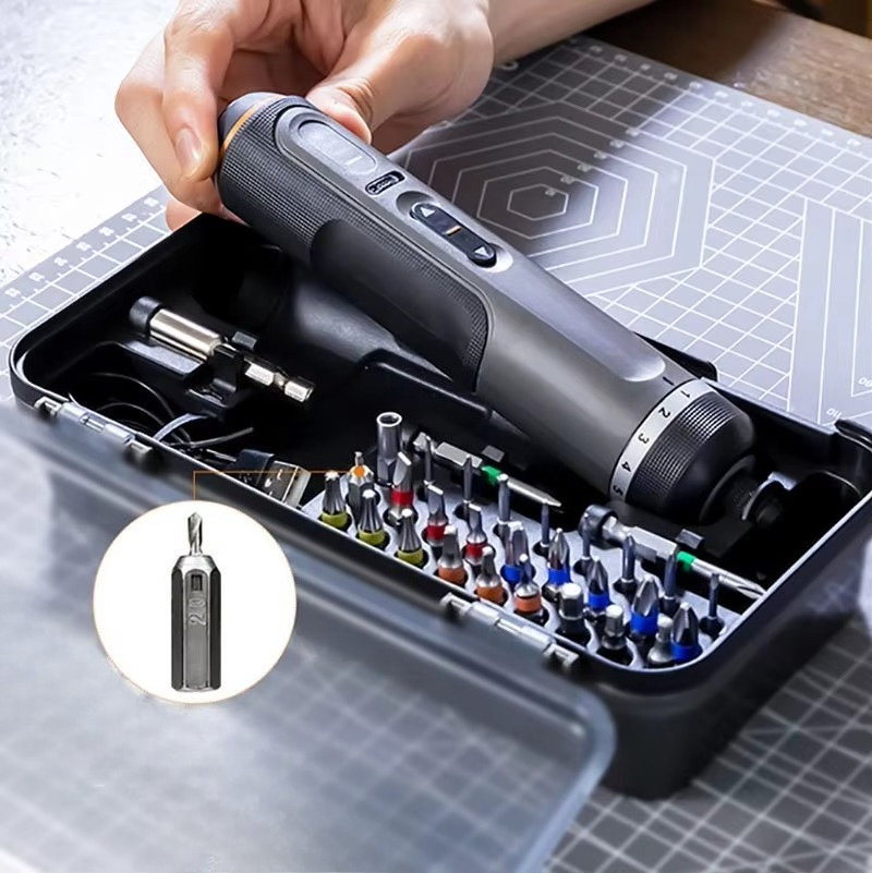 Juego de destornilladores eléc - Electric Screwdriver Rechargeable Usb reseña y precio