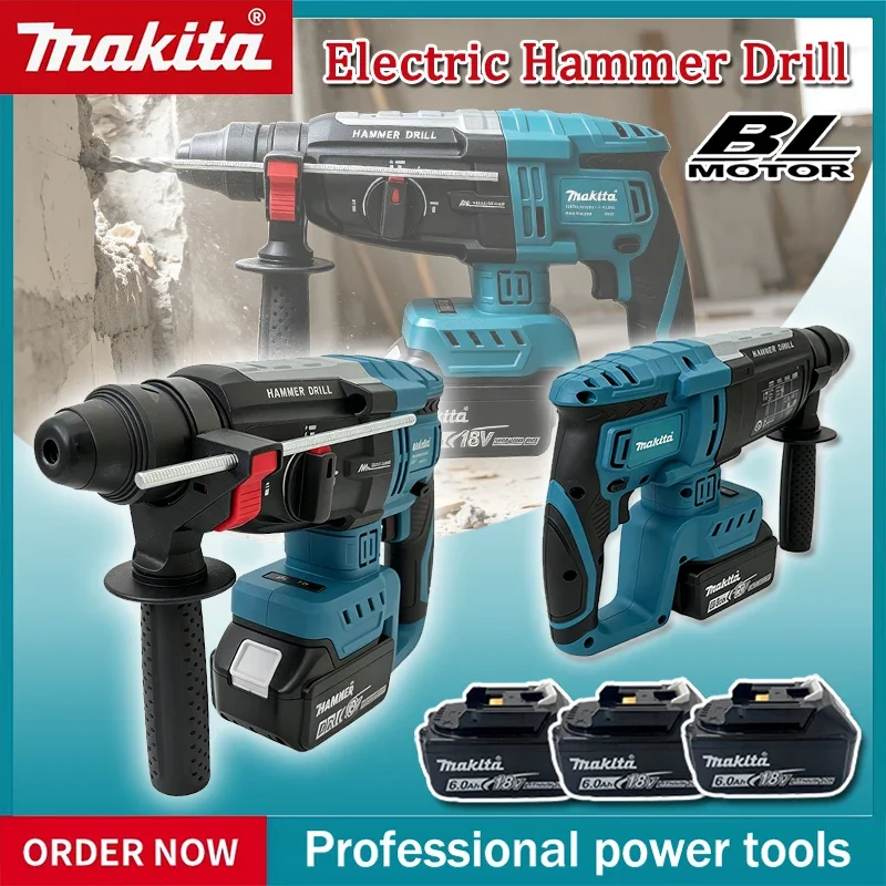 Taladro percutor eléctrico sin - Brushless Cordless Electric Drill 18V reseña y precio