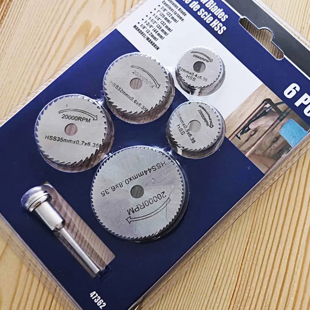 Hoja de sierra Circular HSS, h - Cordless Rotary Tool Kit Accessories reseña y precio