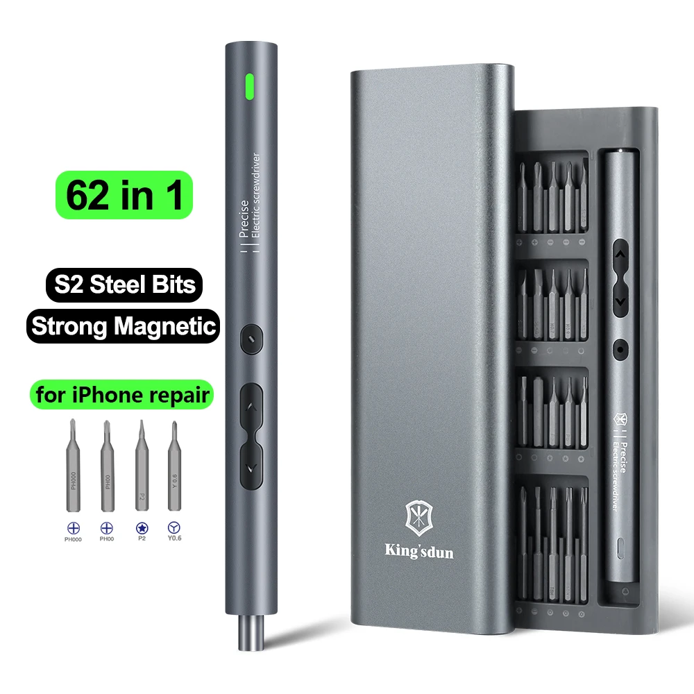 Juego de destornilladores eléc - Electric Screwdriver Rechargeable Usb reseña y precio