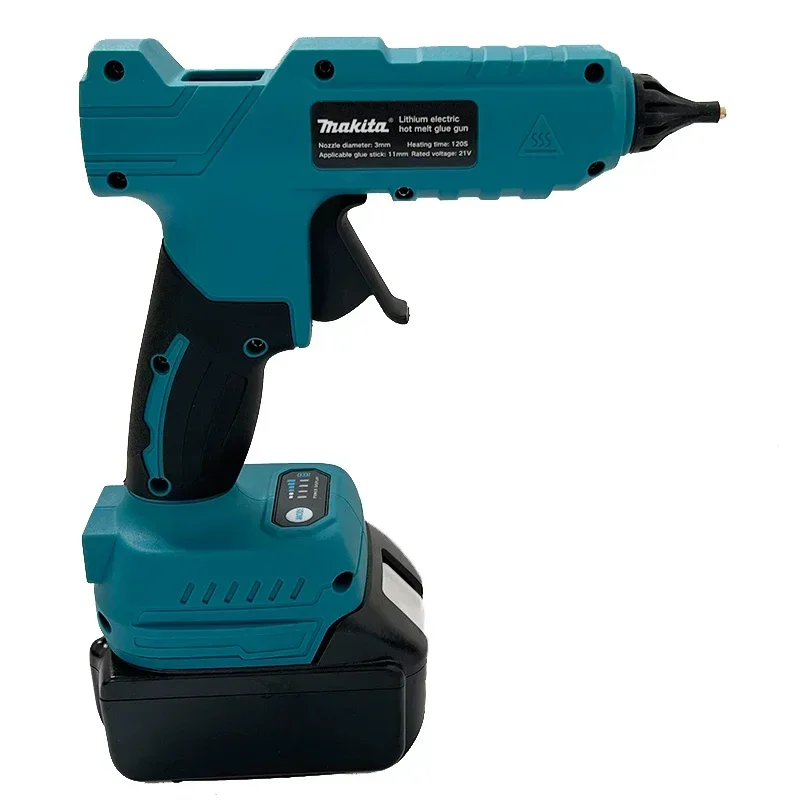 Pistola de pegamento caliente  - Hot Melt Glue Gun Cordless reseña y precio