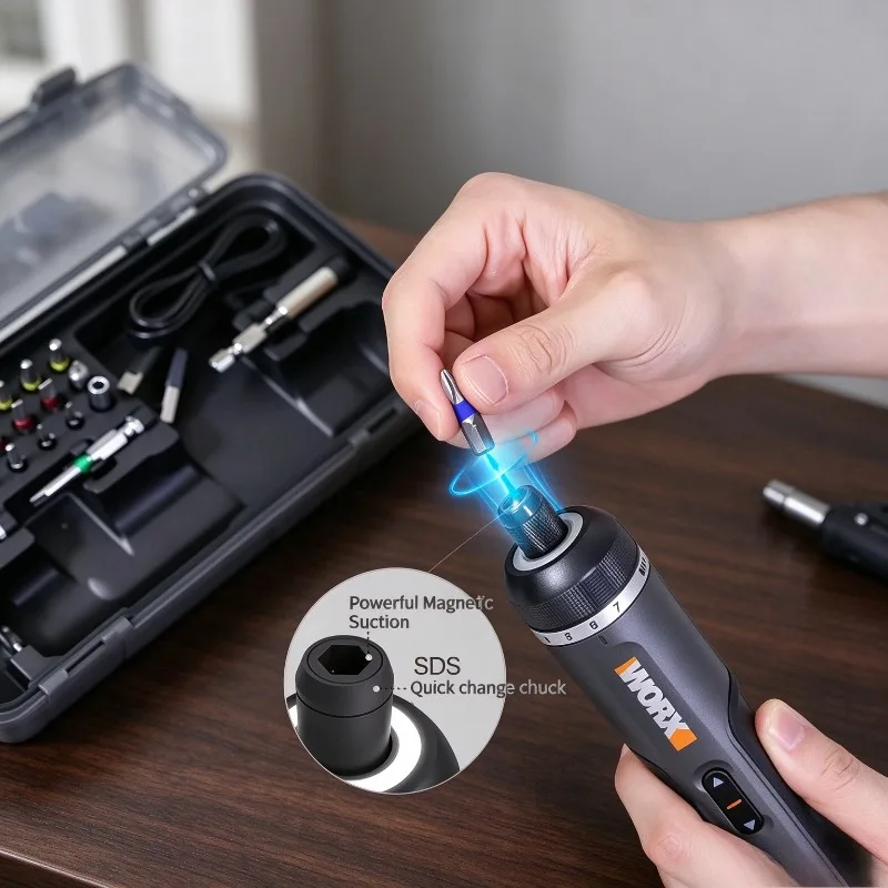 Juego de destornilladores eléc - Electric Screwdriver Rechargeable Usb reseña y precio