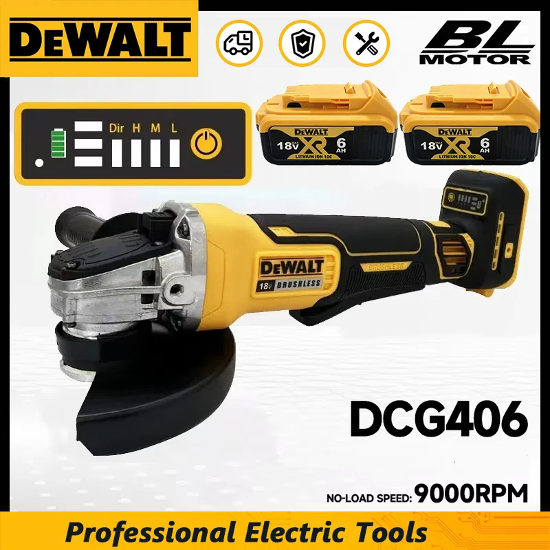 Amoladora angular sin escobill - Brushless Angle Grinder Battery Powered reseña y precio